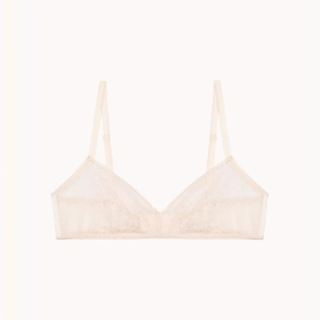 Soutien-gorge triangle sans armatures - Beige