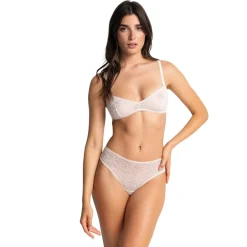 Soutien-gorge triangle sans armatures - Beige
