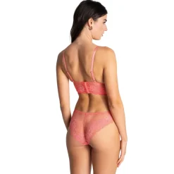 Soutien-gorge triangle sans armatures - Orange