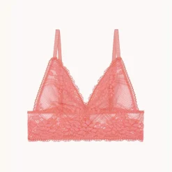 Soutien-gorge triangle sans armatures - Orange