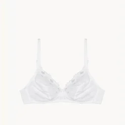 Soutien-gorge triangle sans armatures - Blanc