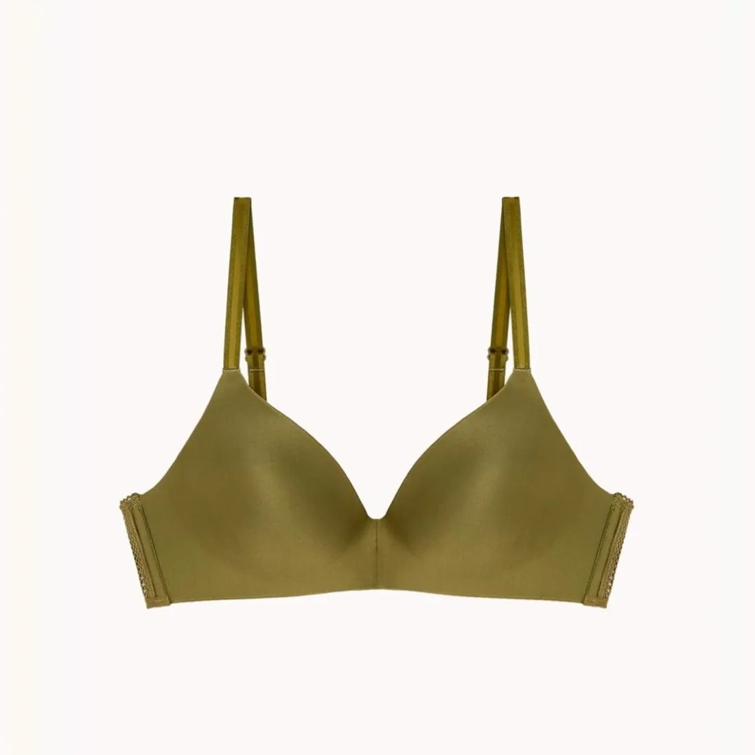 Soutien-gorge triangle vert