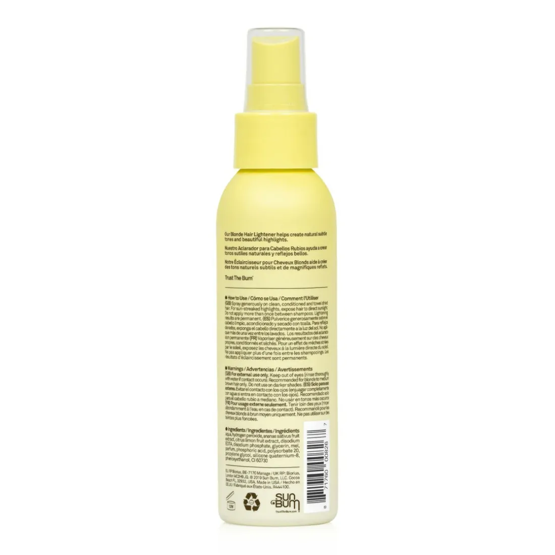 Spray Eclaircissant Cheveux Blond - Reflets Naturels
