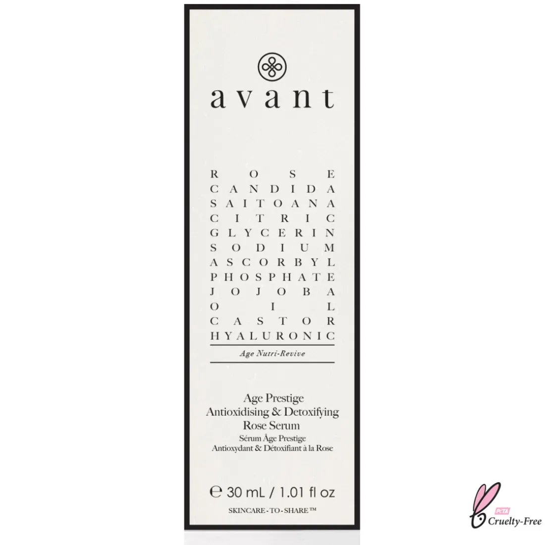 Sérum âge Prestige Antioxydant & Détoxifiant à la Rose