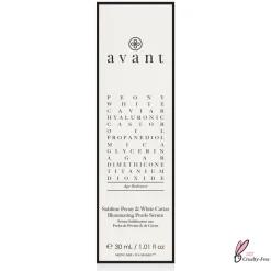 Sérum Sublimateur aux Perles de Pivoine & de Caviar - Avant Skincare