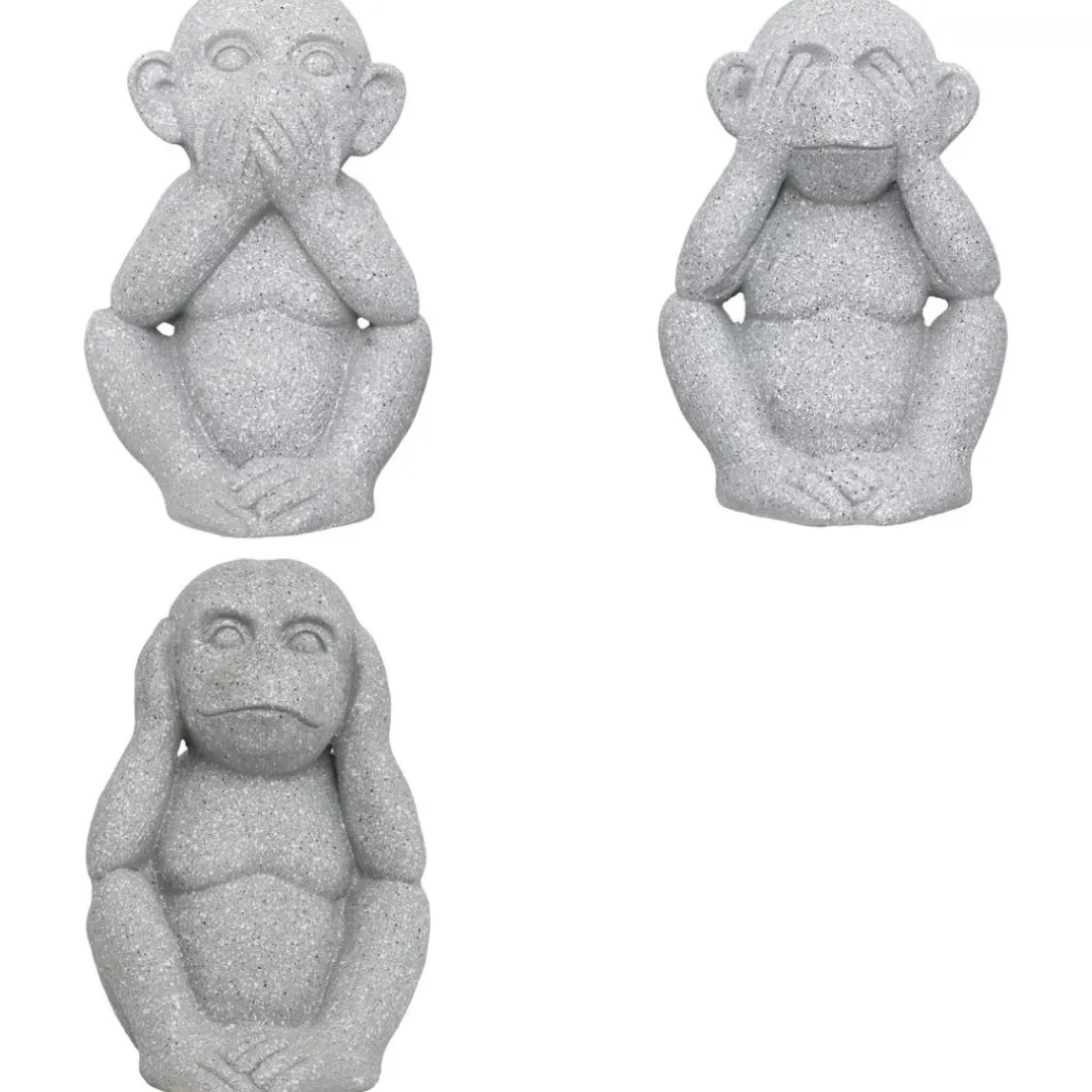 Statuette d'exterieur singe