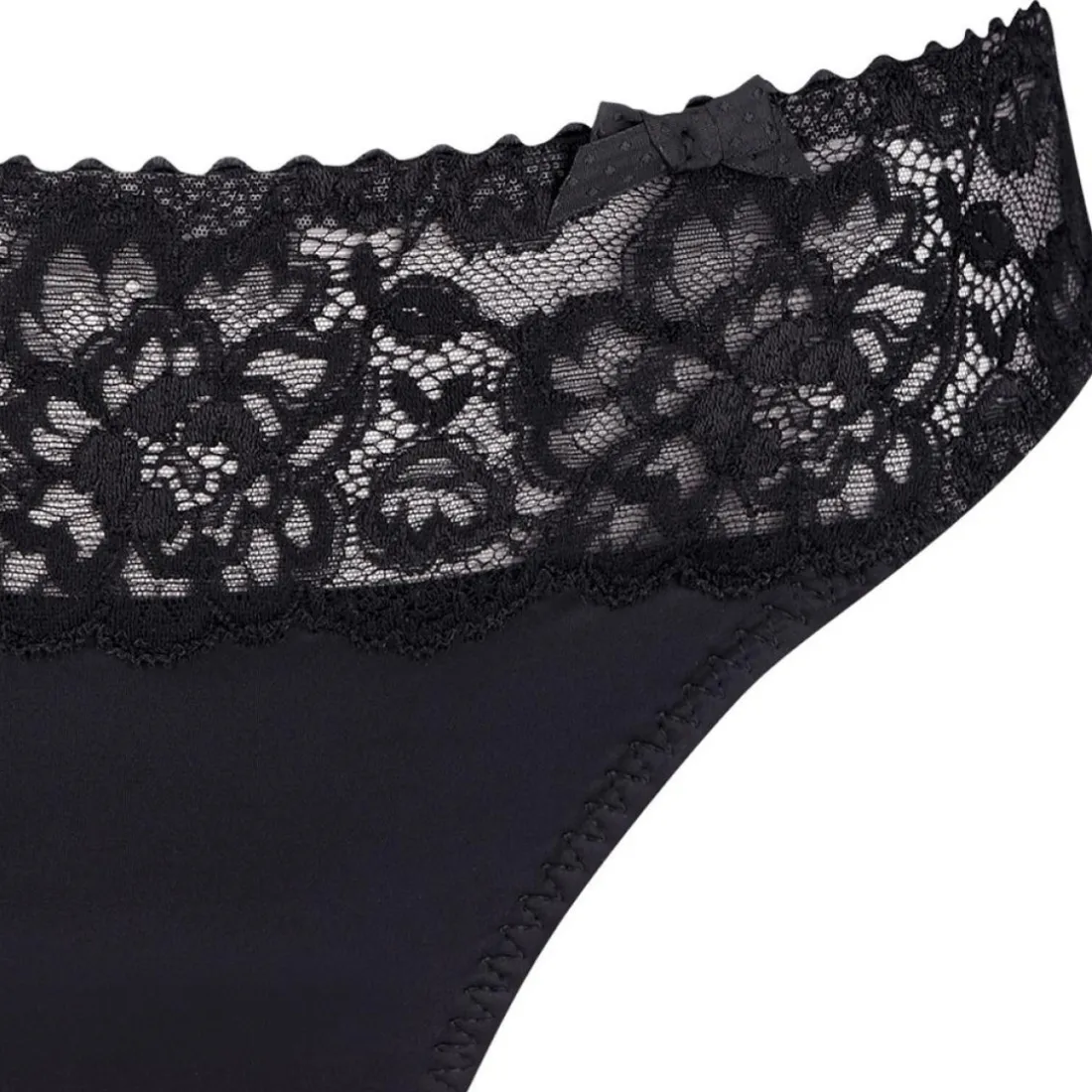 String - Noir - Couture