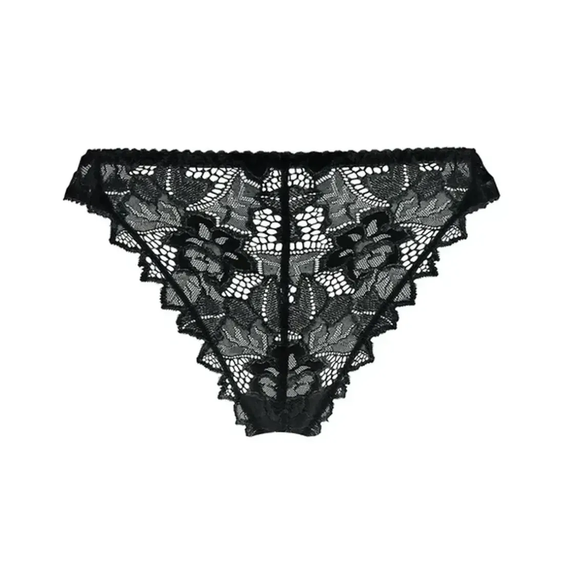 String - Noir en dentelle