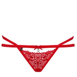 String - Rouge en dentelle