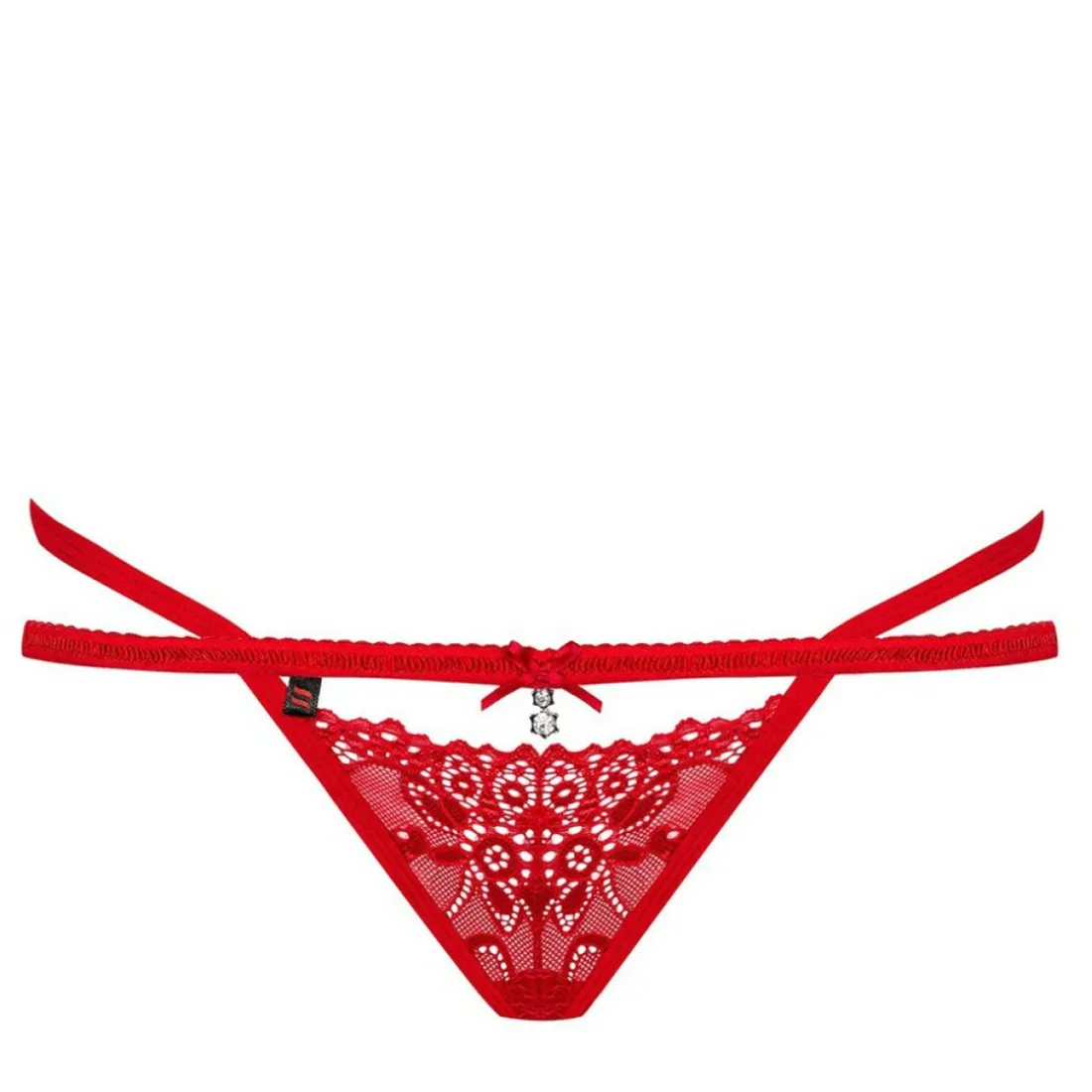 String - Rouge en dentelle