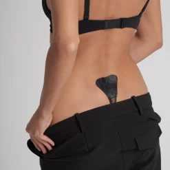String dentelle adhésif Noir Bye Bra