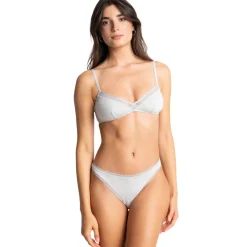 String en coton - Gris