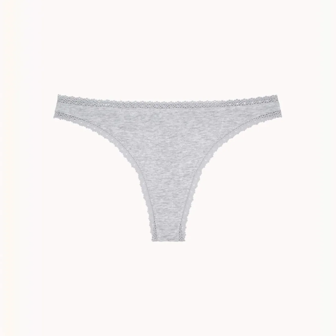 String en coton - Gris