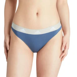 String femme Coton Logo Adidas multicolore
