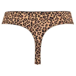 String Lya Imprimé Léopard Mocha - Marron