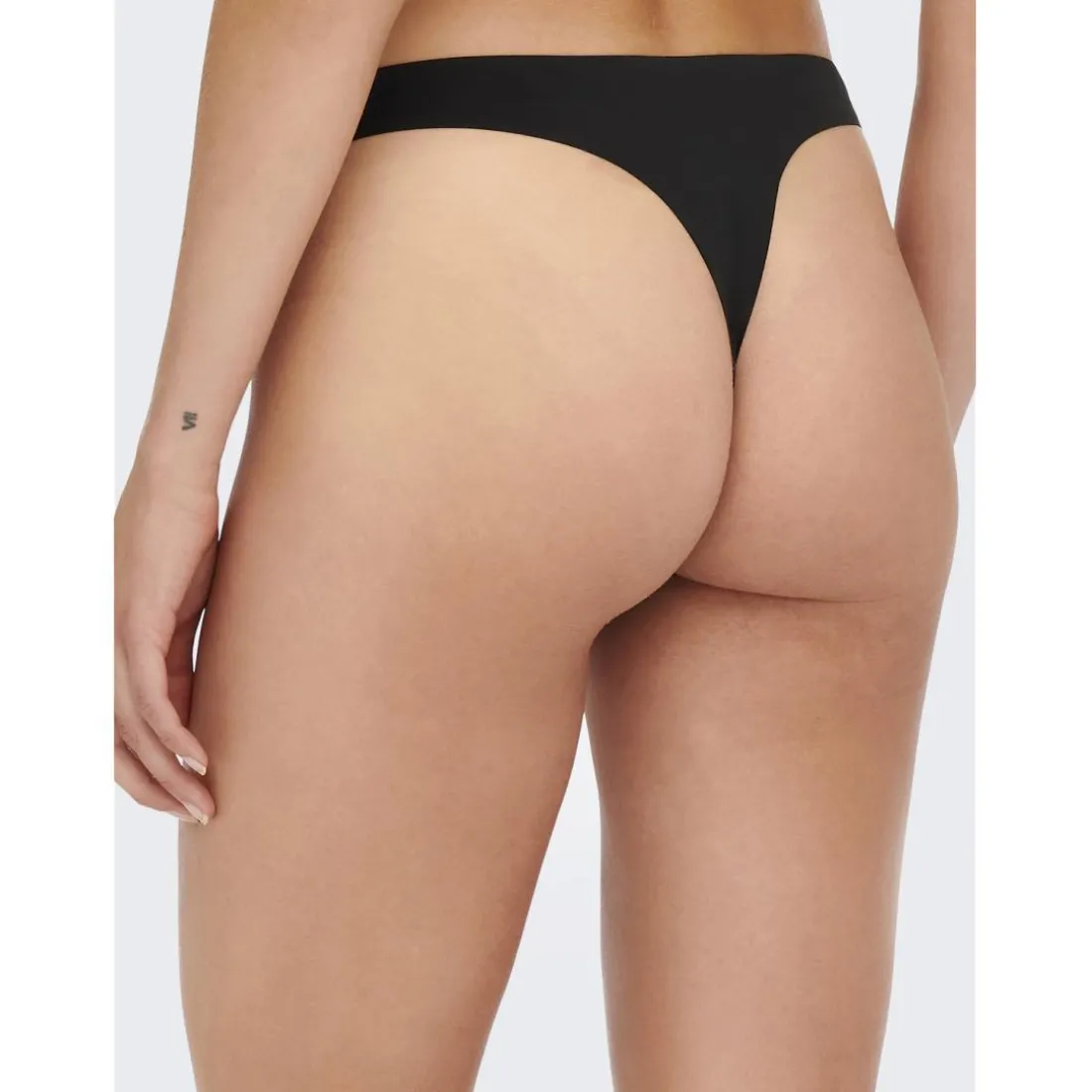 String noir en nylon Gwen