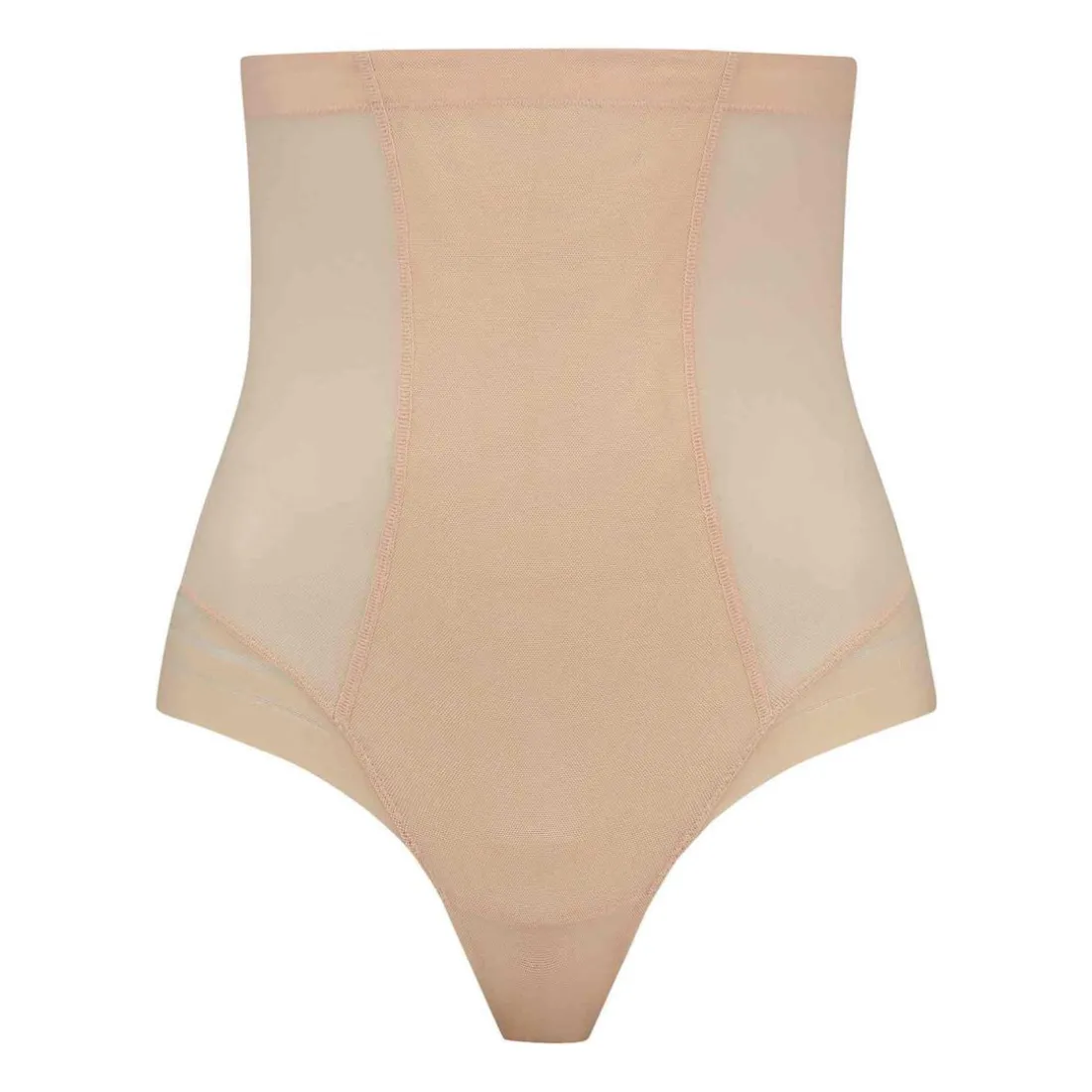 String taille haute gainant Beige Bye Bra