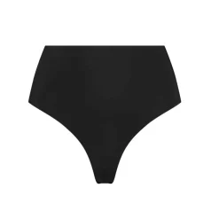 String taille midi invisible Noir Invisible Bye Bra