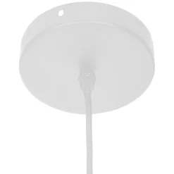 Suspension enfant Liby bambou pompons rouges