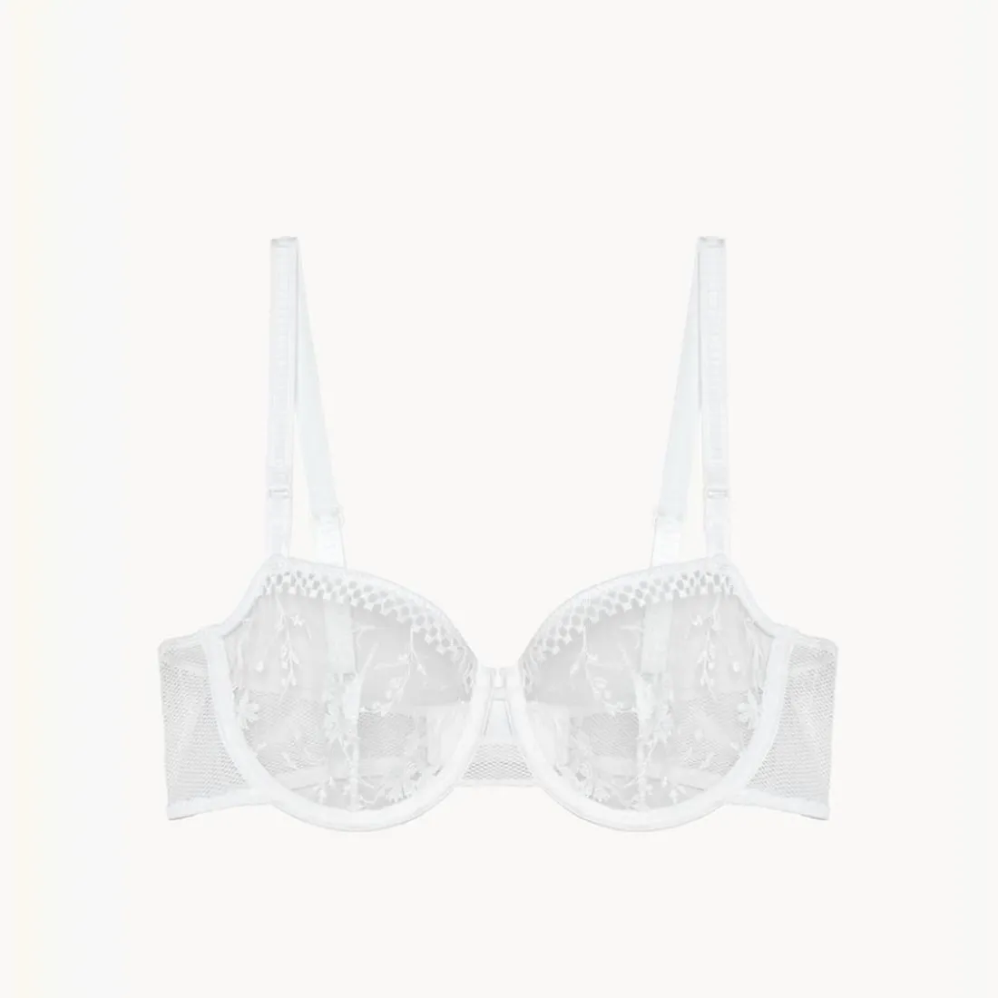 Suzy - Soutien-gorge corbeille blanc