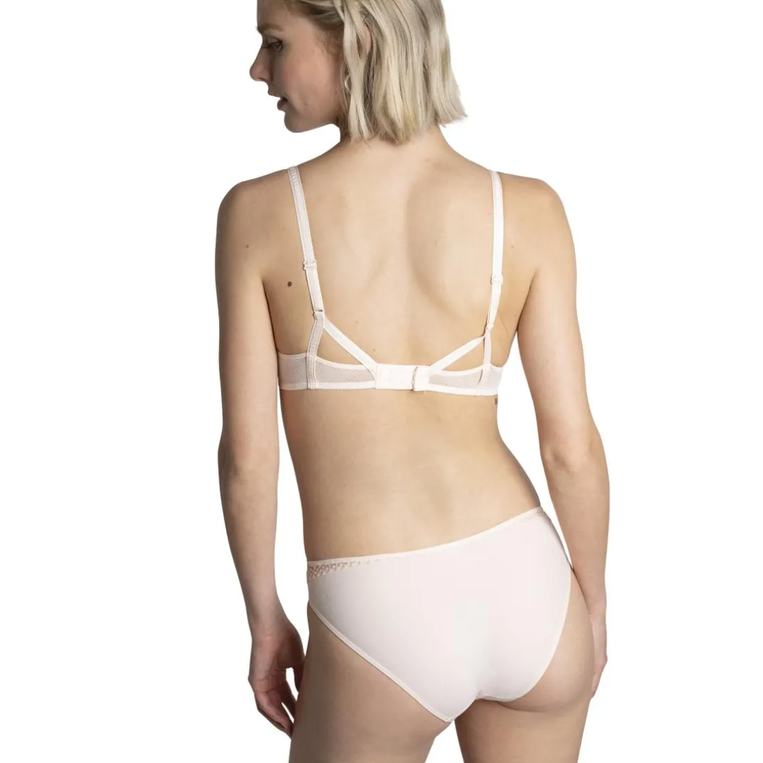 Suzy - Soutien-gorge plongeant brodé multicolore