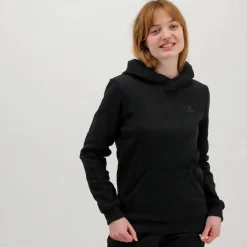 Sweat à capuche Mixte ESS T/T N°1 M Noir en coton