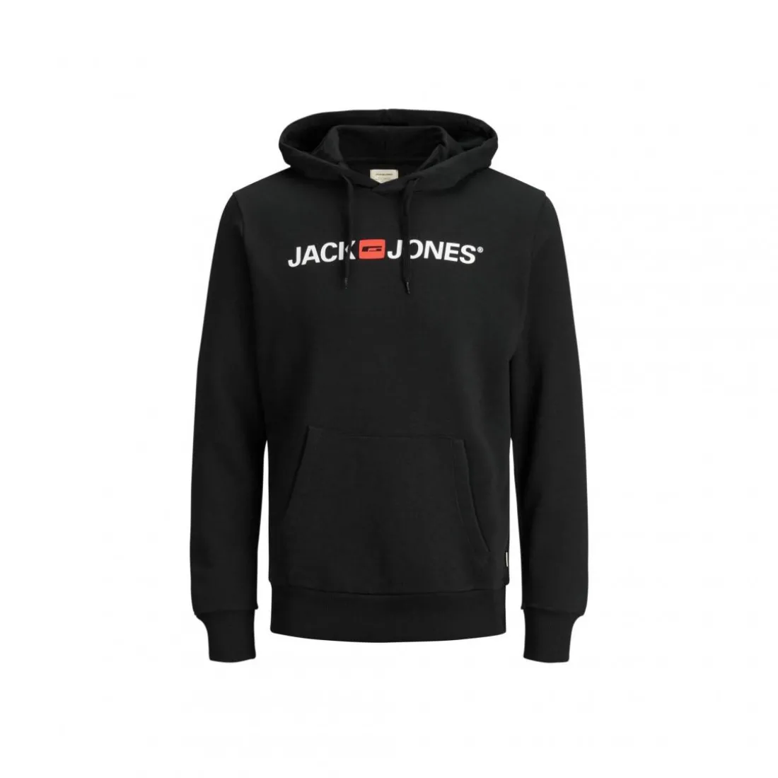 Sweat à capuche Regular Fit Manches longues Noir Kai