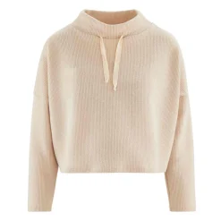 Sweat court maternité blanc Cache Coeur Lingerie en viscose