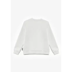 Sweat garçon Galaxbo gris en coton