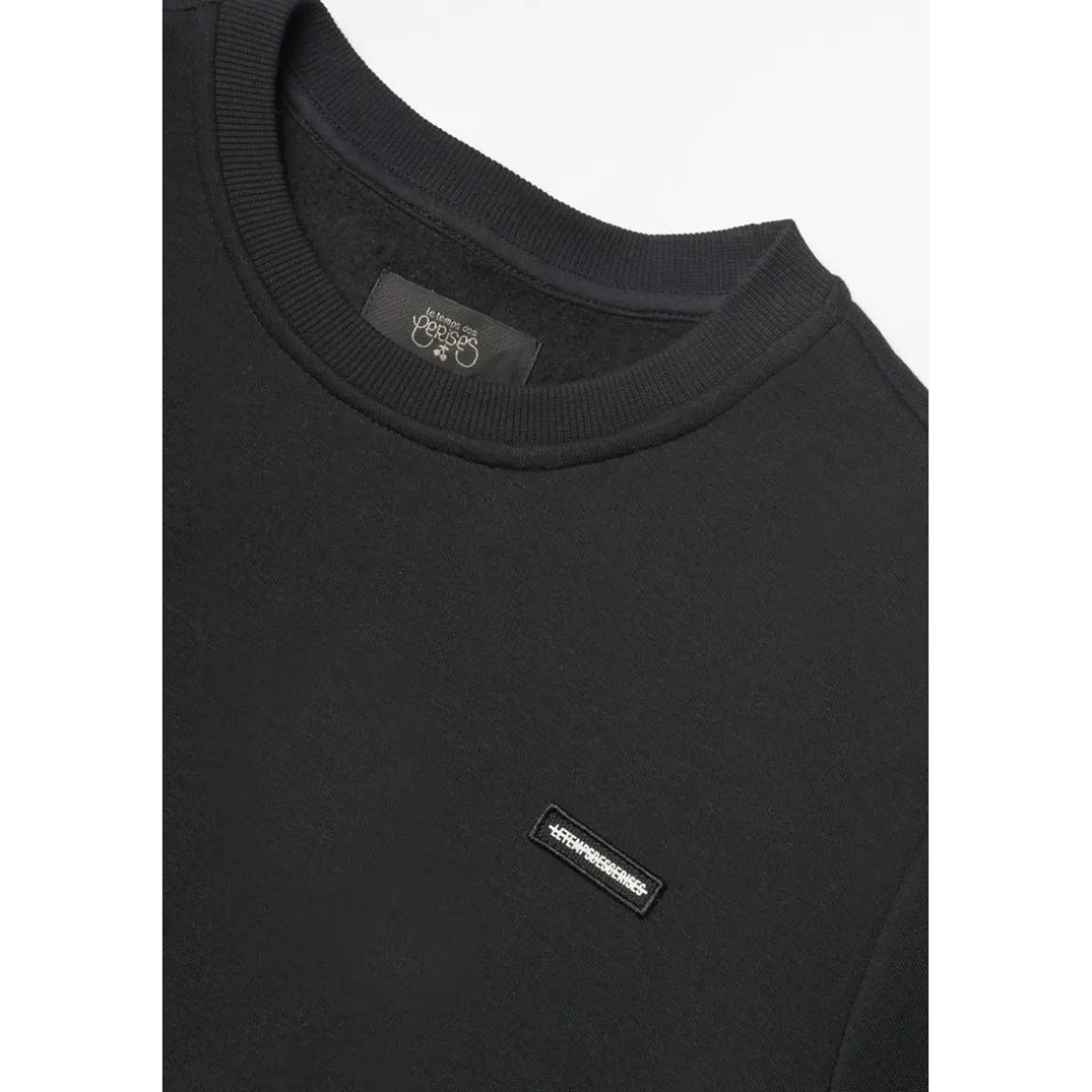 Sweat garçon Galaxbo noir en coton