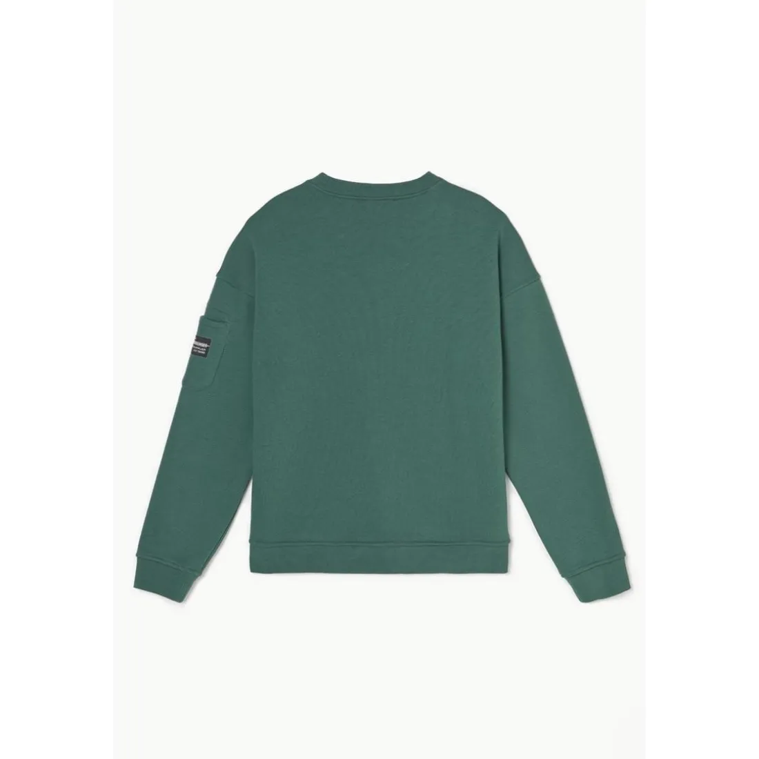 Sweat garçon Leonbo vert sapin en coton