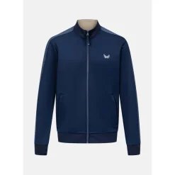 Sweat Zippe LED bleu marine