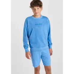 Sweat-Shirt ANDIBO bleu Jace