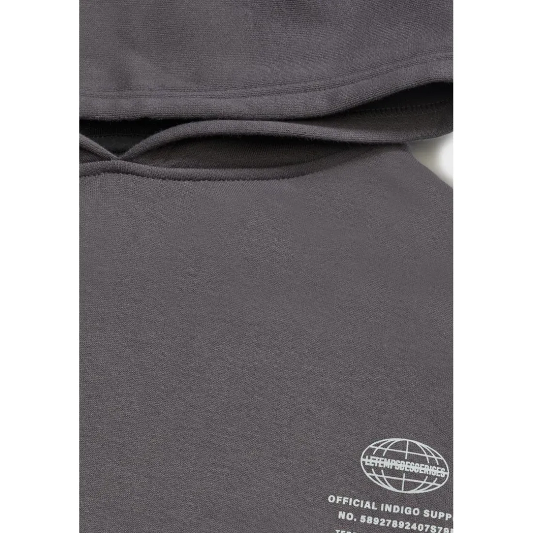 Sweat-Shirt capuche garçon NOEBO gris