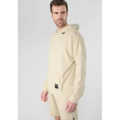 Sweat-Shirt capuche garçon ANIBO marron en coton Cy
