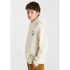 Sweat-Shirt capuche LOUIBO beige en coton Ned
