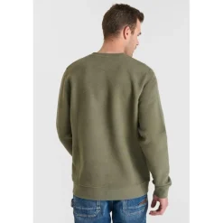 Sweat-Shirt CORA kaki Adam en coton