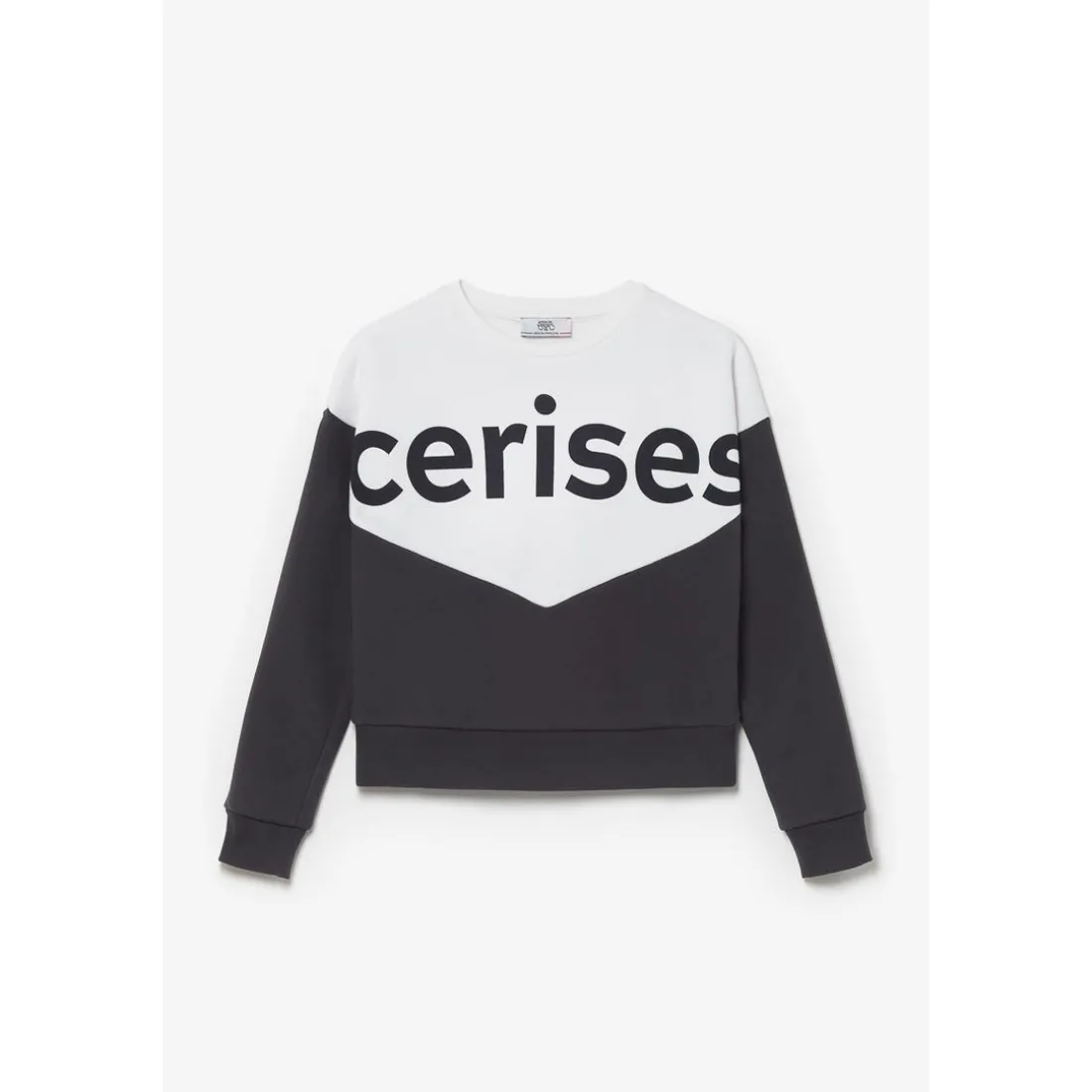 Sweat-Shirt fille NELAGI gris en coton