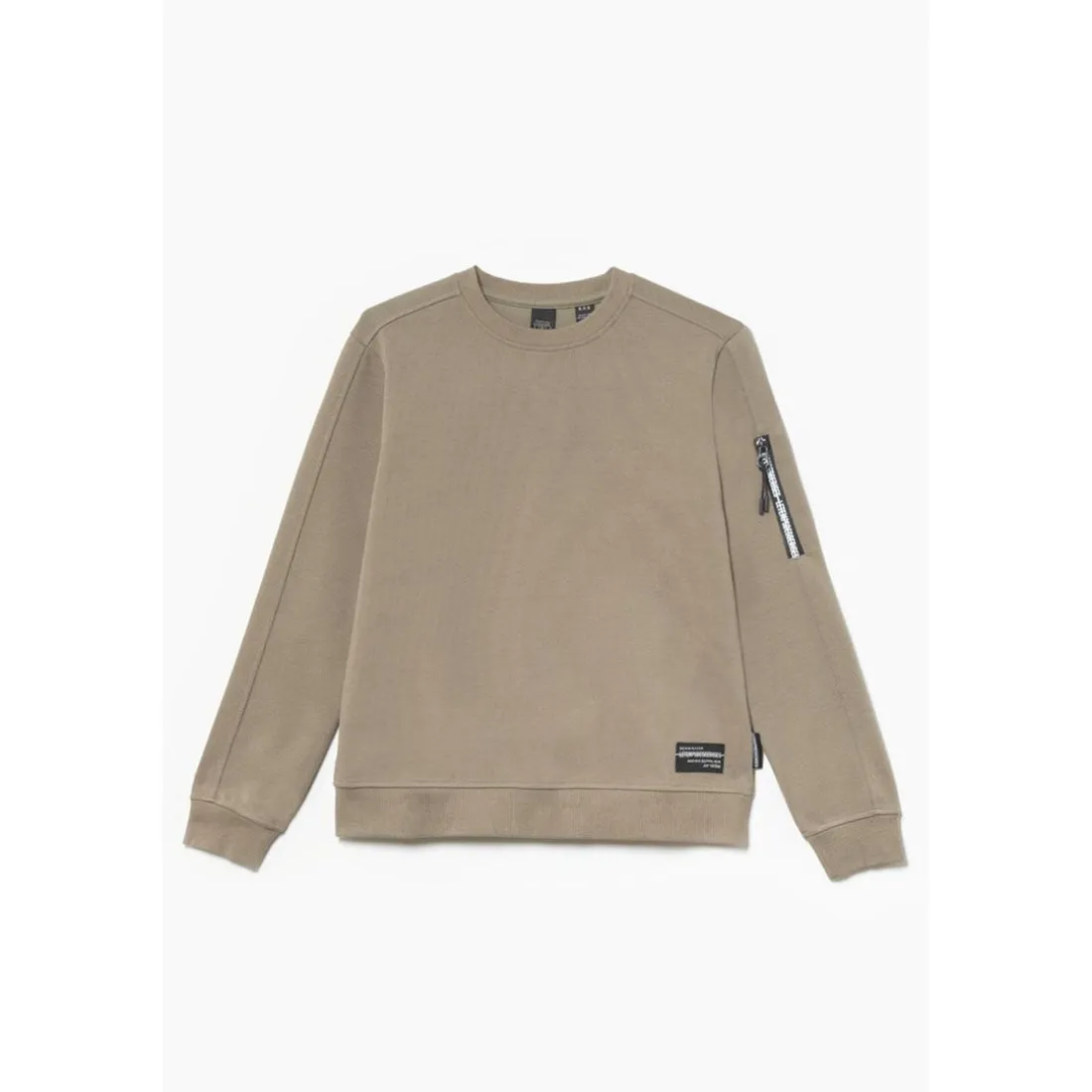 Sweat-Shirt garçon COSMYBO blanc en coton