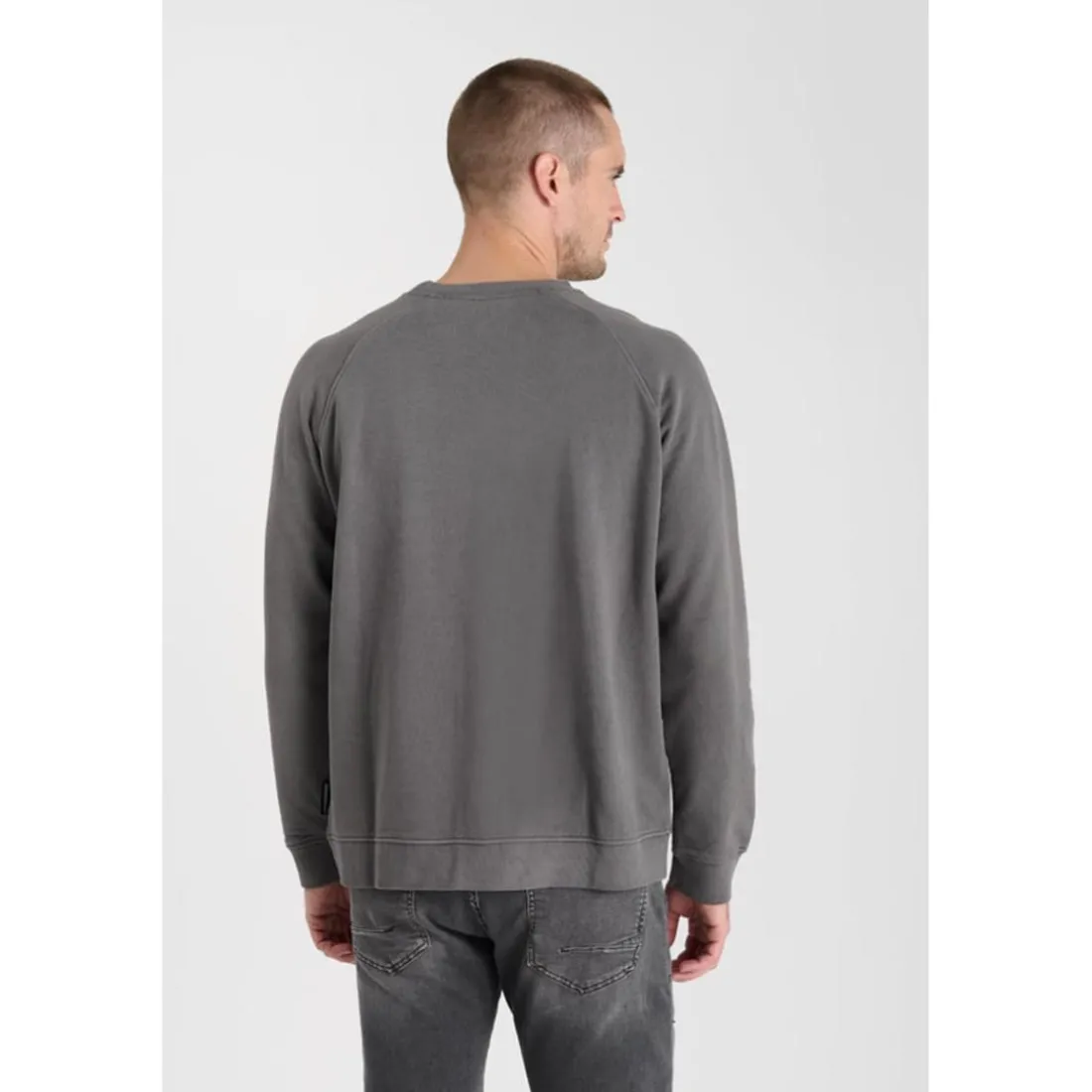 Sweat-Shirt garçon VELABO gris Gil en coton