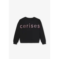 Sweat-Shirt noir Sam en coton