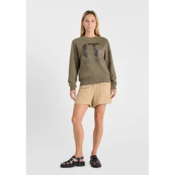 Sweat-Shirt PAOLO kaki Kara