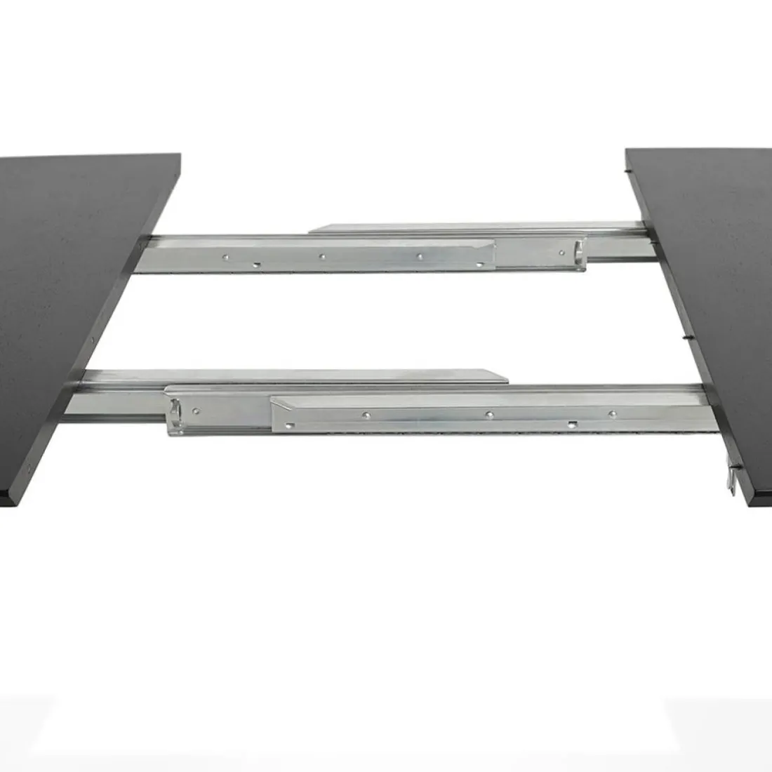 Table à dîner ou de réunion extensible 'MOTUS' noire