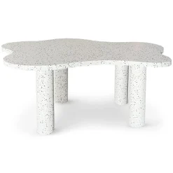 Table à manger forme nuage Lagoon Effet Terrazzo