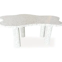 Table à manger forme nuage Lagoon Effet Terrazzo
