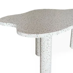 Table à manger forme nuage Lagoon Effet Terrazzo