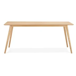 Table à manger ou bureau design 'BARISTA' en bois style scandinave