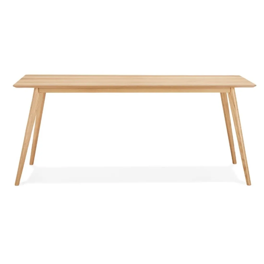 Table à manger ou bureau design 'BARISTA' en bois style scandinave