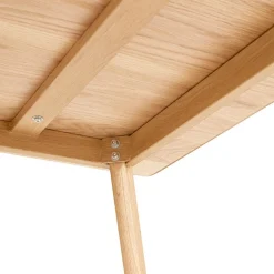 Table à manger ou bureau design 'BARISTA' en bois style scandinave