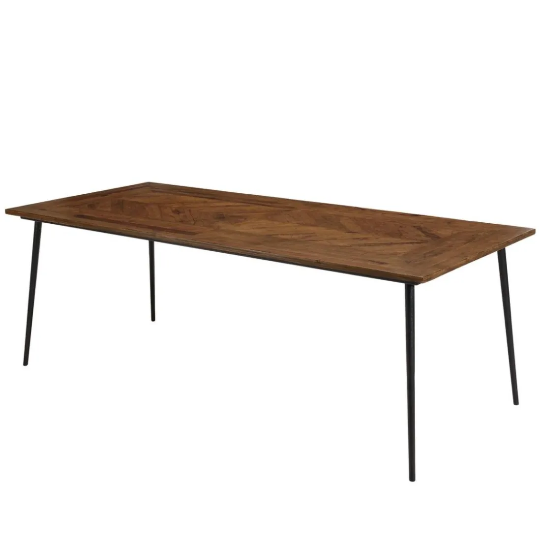 Table à manger rectangulaire en formes géométriques KIARA